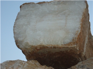 Elite Class White Onyx, Afghan White Onyx Blocks
