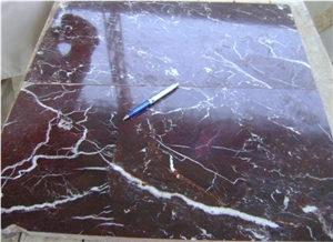 Red Marble Tiles, Red Zebra Marble
