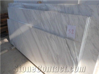 Volakas White Marble Slabs & Tiles, Polished Marble Floor Tiles, Wall Covering Tiles