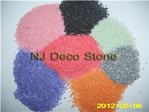 Dyed Pebble Red, Red Quartzite Pebbles