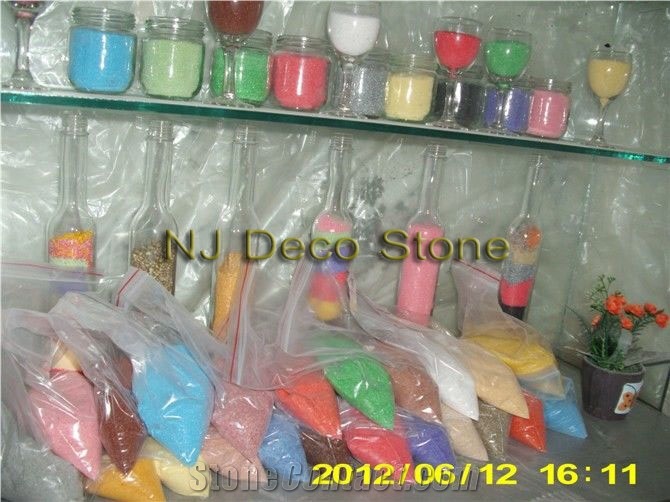 Dyed Sand Colorful