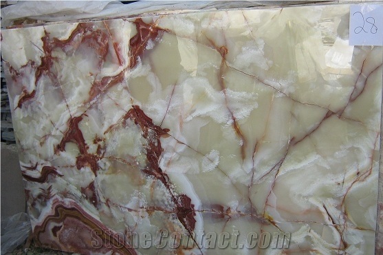 Light Green Onyx, Green Pakistan Onyx Slabs