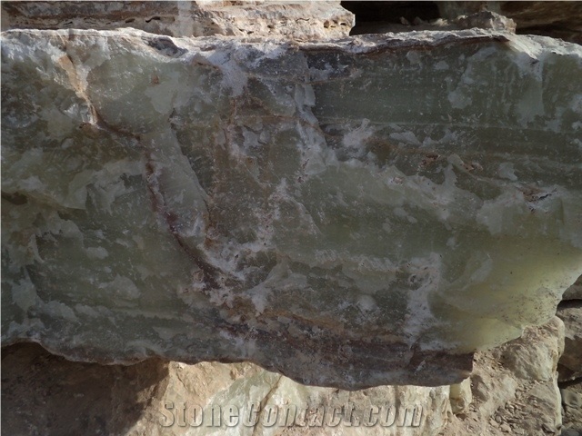 Greeen Onyx, Pakistan Green Onyx Block