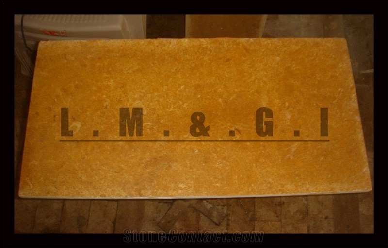 Indus Gold Slabs, Limestone