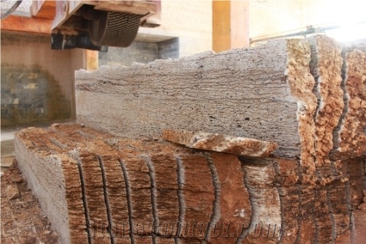 Travertine Blocks from Iran