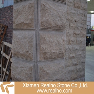 G682 Rustic Yellow Mushroom Stone, G682 Yellow Granite Mushroom Stone
