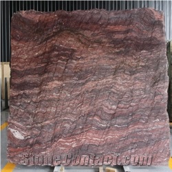 Revolution Wave Quartzite Slabs & Tiles, China Red Quartzite