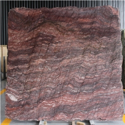 Revolution Wave Quartzite Slabs & Tiles, China Red Quartzite