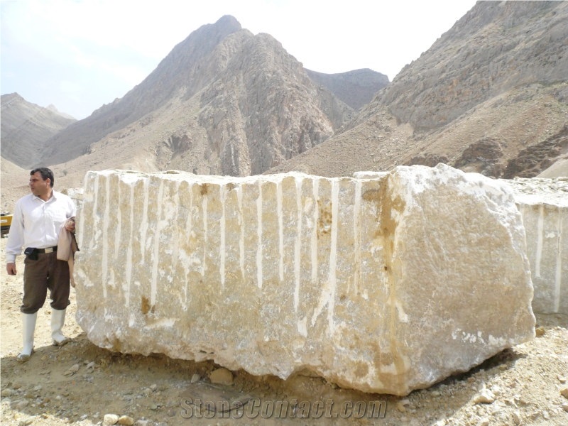 Persian White Alabaster Blocks