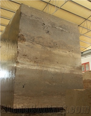Travertino Moka Blocks