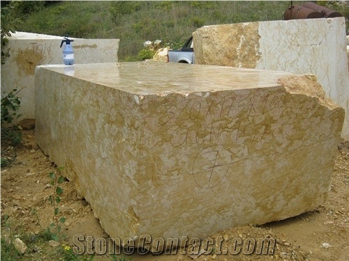 Giallo Reale Marble Blocks (Yellow Real)