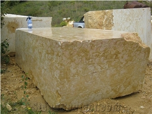 Giallo Reale Marble Blocks (Yellow Real)