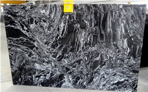 Black Forest Gold Granite Slab(Good Polished)
