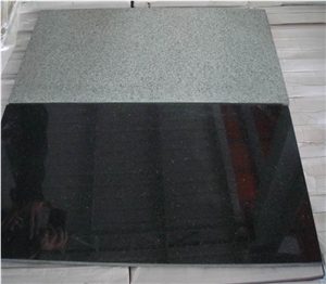 Black Galaxy Granite Tile, India Black Granite