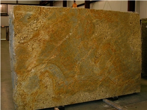 Brazil Yellow River Granite Slab(own Factory)