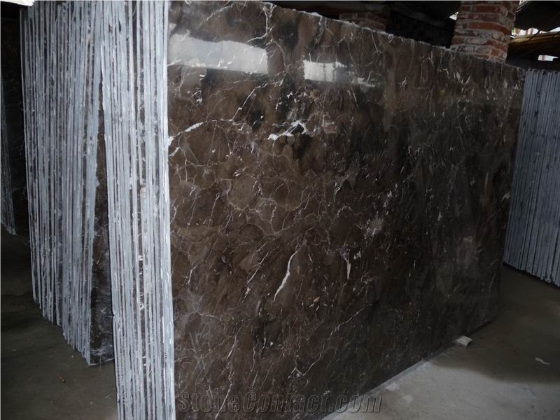 China Dark Emperador Marble Slab(low Price)