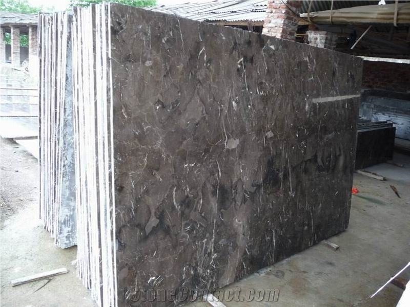 China Dark Emperador Marble Slab(low Price)