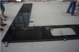 China Mongolia Black Granite Countertop(own Quarry