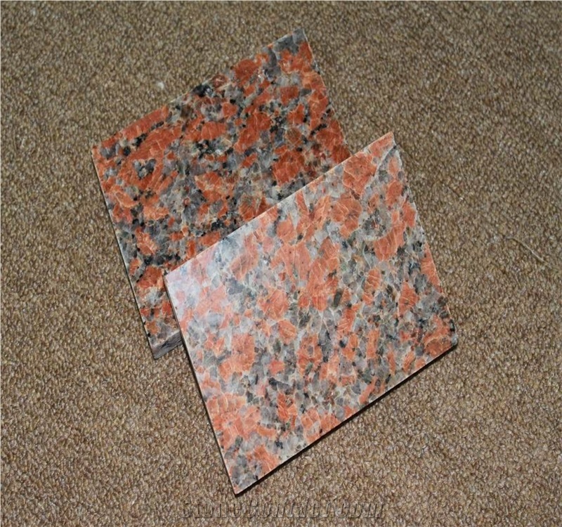 China Red Granite Tile