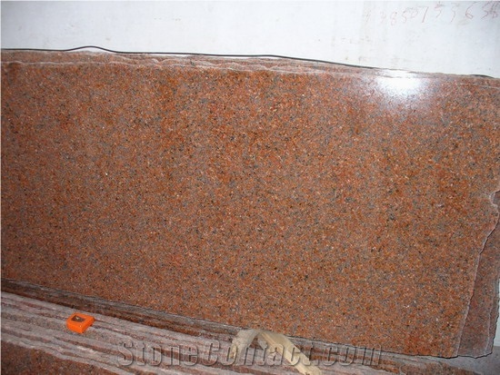 China Tianshan Red Granite Slab(own Factory)