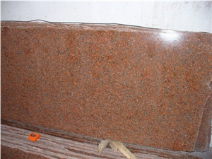 China Tianshan Red Granite Slab(own Factory)