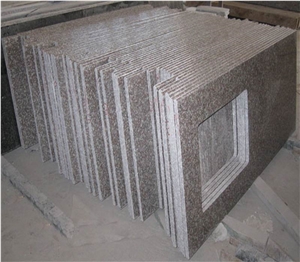 Chinese Rosa Beta Red G664 Granite Kitchen Countertops