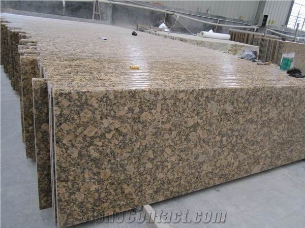 Giallo Fiorito Granite Countertop(own Factory)