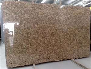 Giallo Fiorito Granite Slab (low Price)