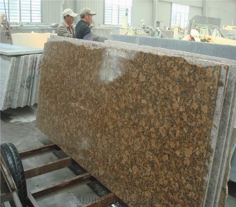 Giallo Fiorito Granite Slab(own Factory)