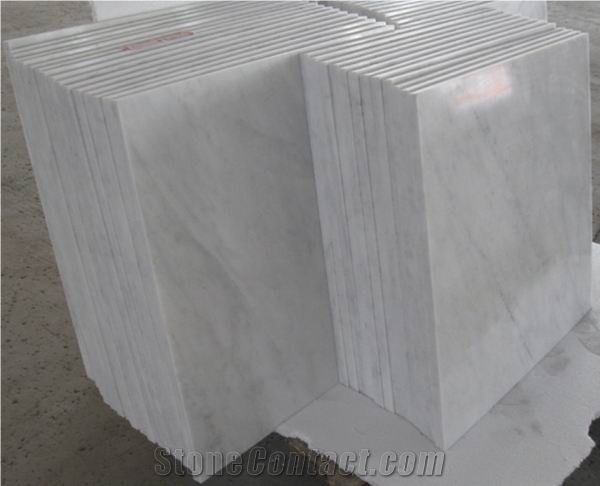 High Polished Guangxi White Marble Tile(Good Price