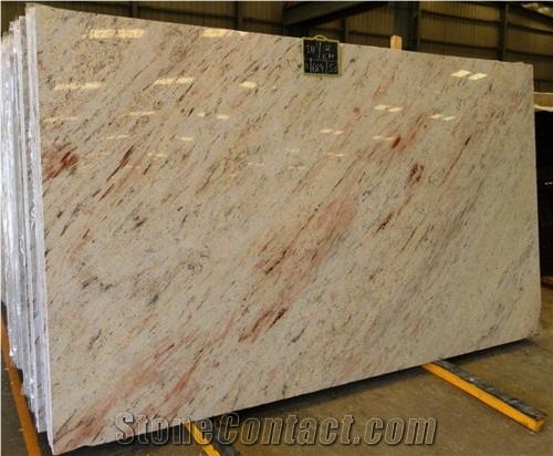 India Ivory Brown Granite Slab(low Price)
