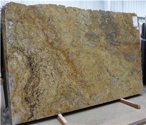 Juparana Crema Mara Granite Slab(own Factory)