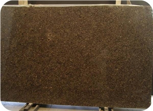 Polished Coffee Brown Granite Slab(own Factory)