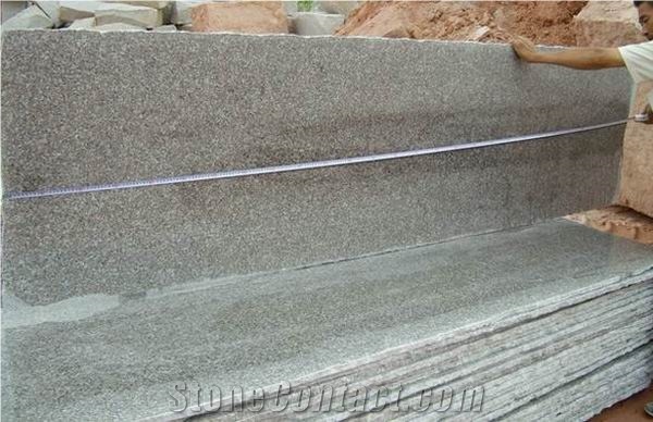 Polished G636 Granite Slab(own Factory)