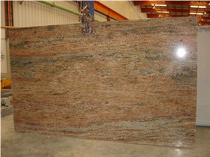 Polished Lady Dream Granite Slab(own Factory) Polished Lady Dream Granite Slab(own Factory)
