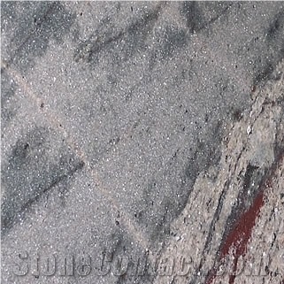 Polished Silver Galaxy Granite Slab(own Factory)