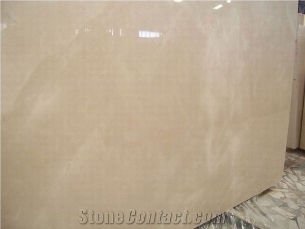 Polished Sofia Beige Marble Slab(own Factory)