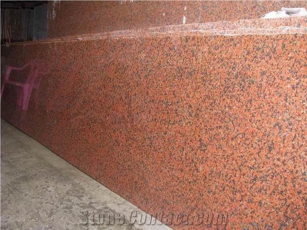 Tianshan Red Granite Slabs & Tiles, China Red Granite