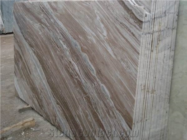 Polished Toronto Brown Marble Slab(good Thickness)
