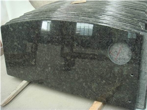 Polished Verde Butterfly Granite Vanities