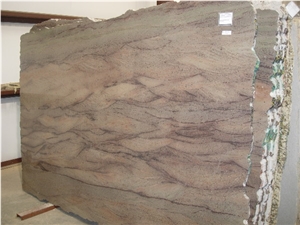 Polished Wild Sea Green Granite Slab(good Thicknes