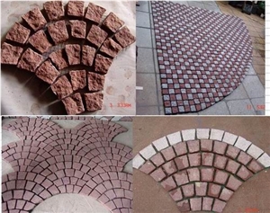 Red Granite Cube Stone(good Price)