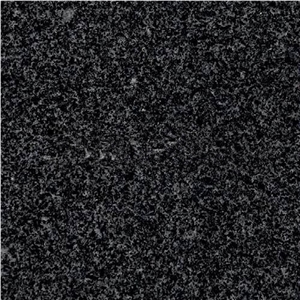Snow Flake Black Granite Tile