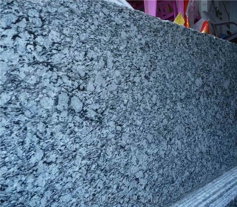 Spary White Granite Slab(low Price)