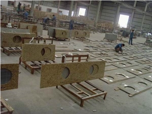 Tiger Skin Yellow Granite Countertop(high Polished