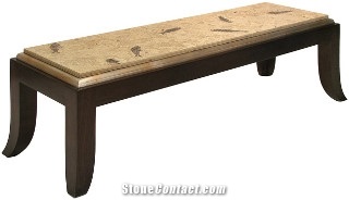 JS Coffee Table Top, Beige Limestone Table Tops