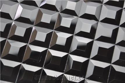 Hotel Hall Interior Decorative Material Beveled Mi