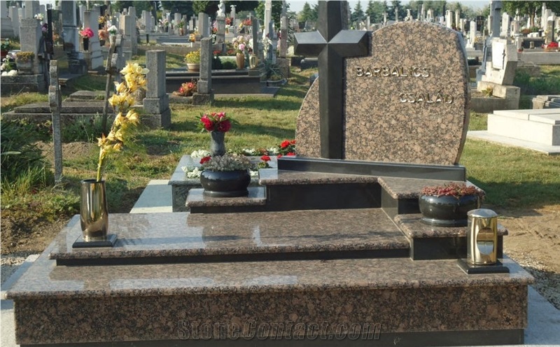 Baltic Brown Granite Monument