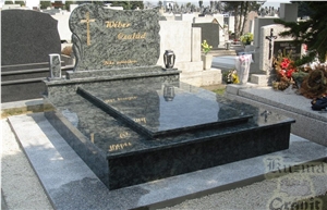 Verde Oliva Granite Monument, Green Granite