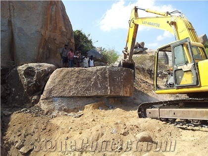 Imperial Brown Granite Blocks